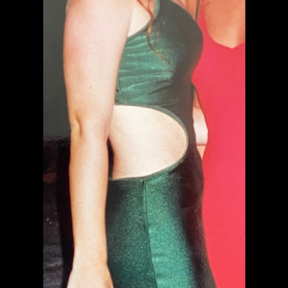 Puerto Rican DESIGNER Emerald Green Gown